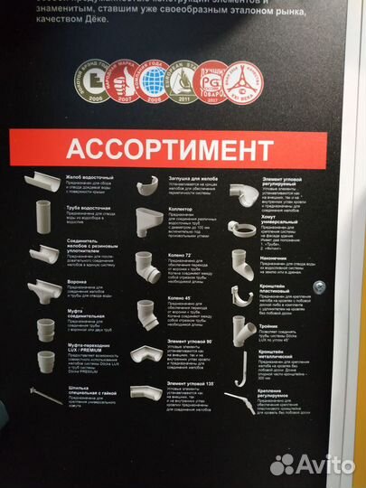 Водосточные системы Docke