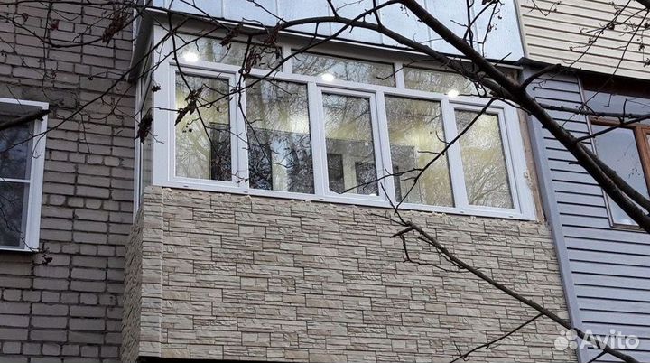 Балкон пвх под ключ