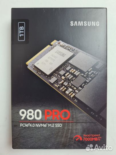 Новый SSD samsung 980 Pro 1Тб