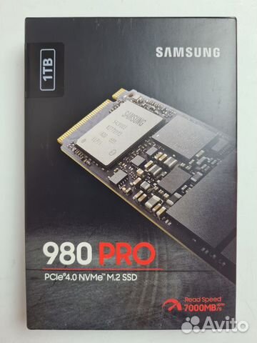 Новый SSD samsung 980 Pro 1Тб