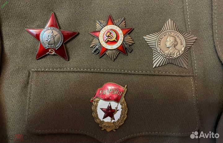 Форма (китель фуражка брюки) генерал ркка обр.1943