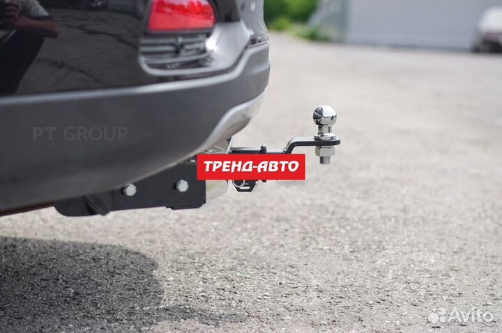 Фаркоп для Хендай сантафе 2018+, съемный квадрат