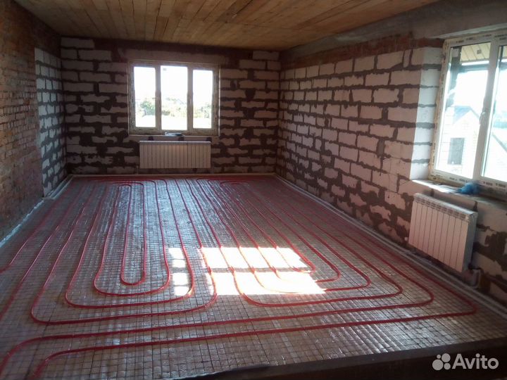 Отопление, Тёплый пол, Вода, Канализация