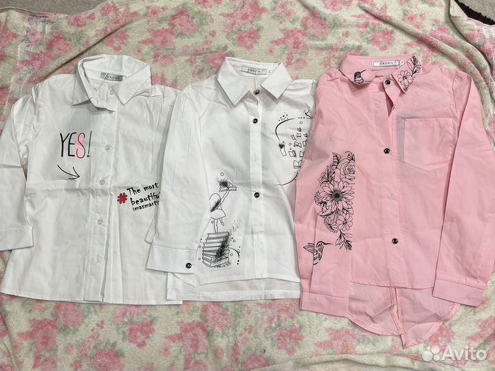 Блузки детские