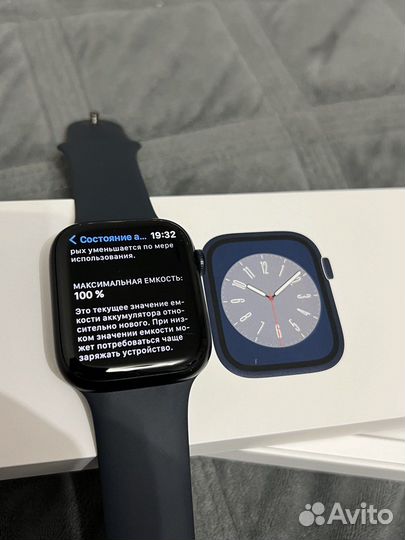 Apple Watch Series 8 45 мм, акб 100, идеал