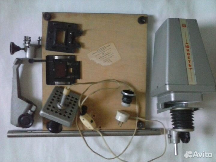 Фотоувеличитель и электроглянцеватель СССР