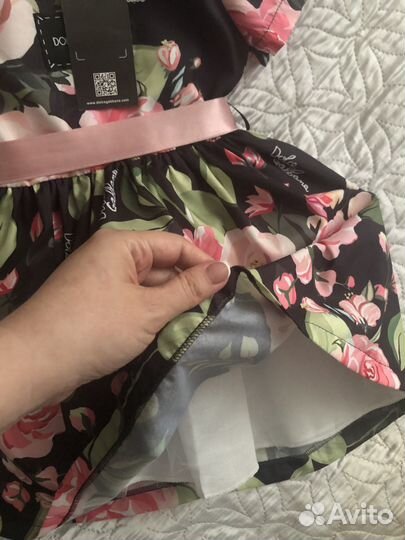 Платье для девочки 92