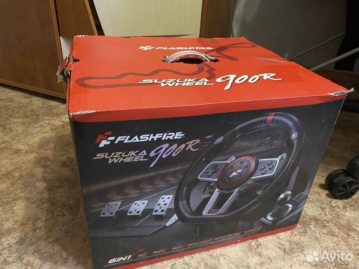 Игровой руль Flashfire Suzuka Wheel 900R
