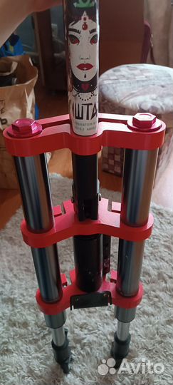 Передняя вилка на электросамокат 10 дюймов