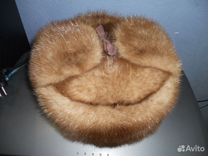 Шапка норковая мужская