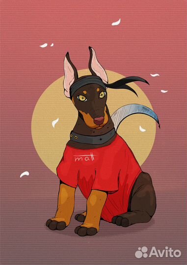 Портрет собаки