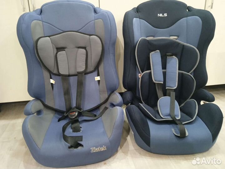 Автокресло детское 9-36 кг и новый детский бустер