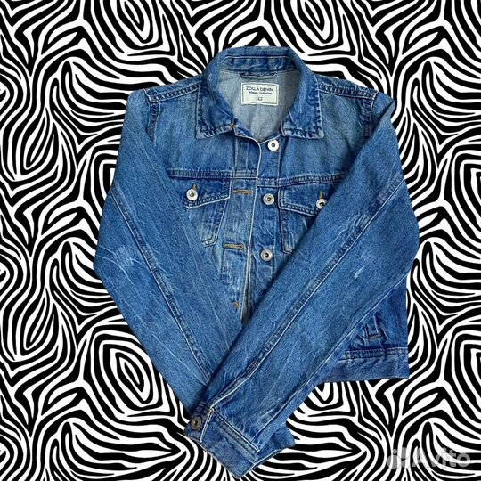 Джинсовая куртка zolla размер xs