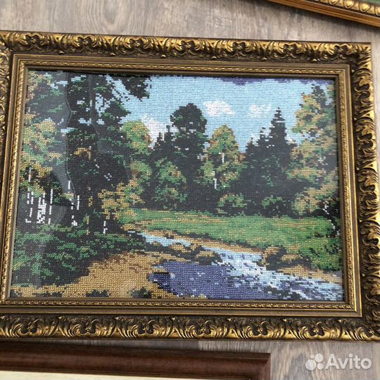 Картины из бисера