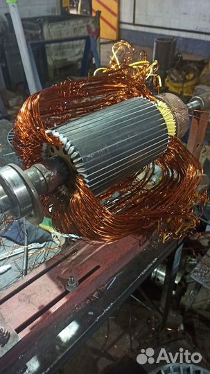 Ремонт электродвигателей. Любых размеров. Гарантия