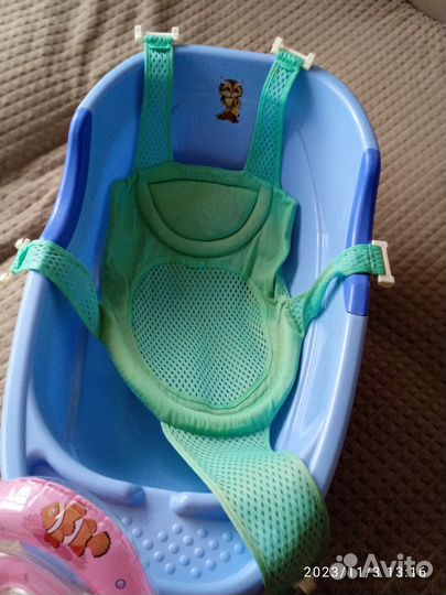 Круг для купания, ванночка,гамак для купания