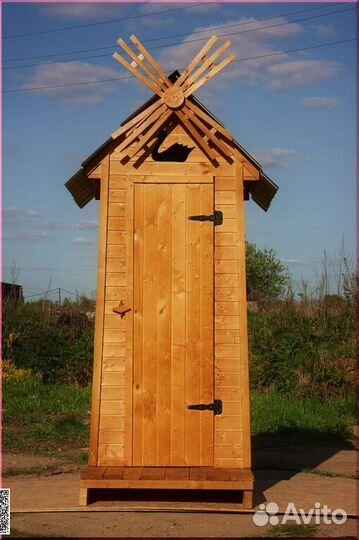 Уличный туалет с установкой BAG336