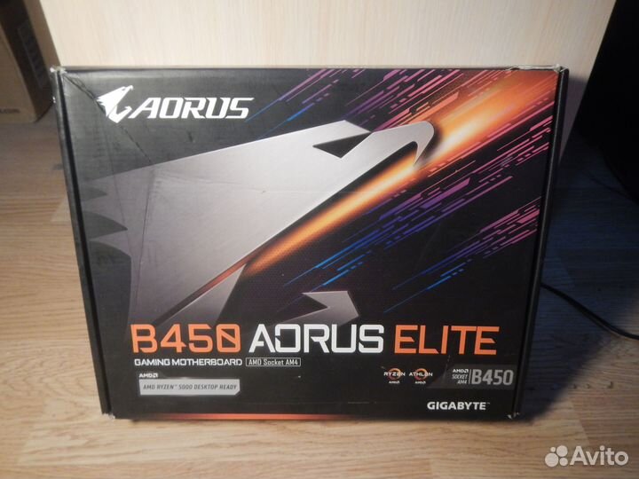 Gigabyte B450 Aorus Elite, SocketAM4, AMD B450