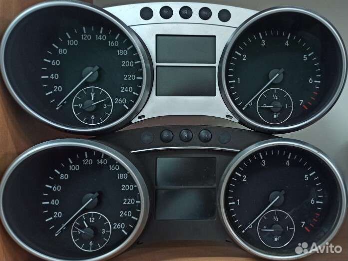 Панель приборов W\X164 ML\GL Русский язык