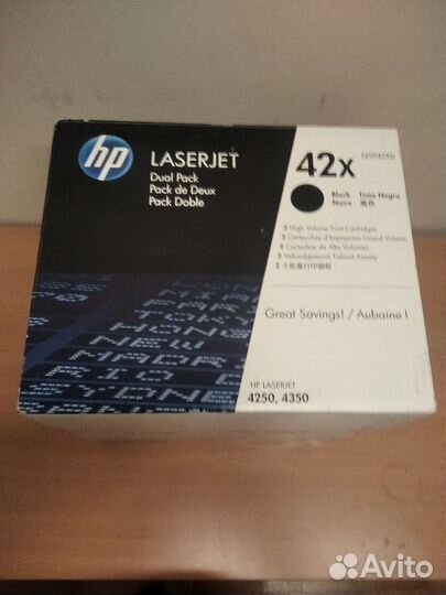 Картридж HP Q5942XD Black