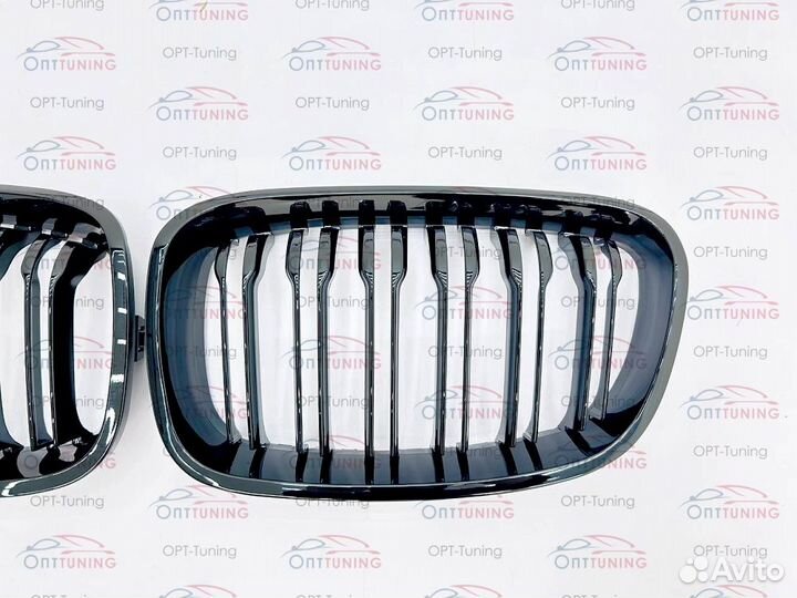 Решетка на BMW 1 F20 в стиле M1 черная