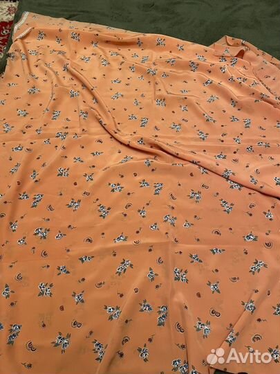 Ткань натуральный шелк СССР