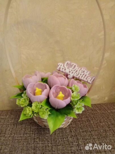 Букеты из мыла