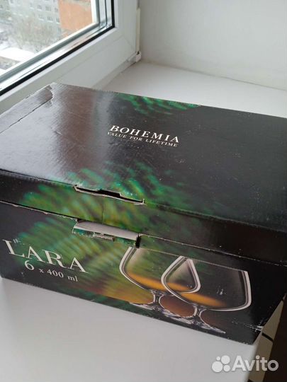 Набор бокалов bohemia