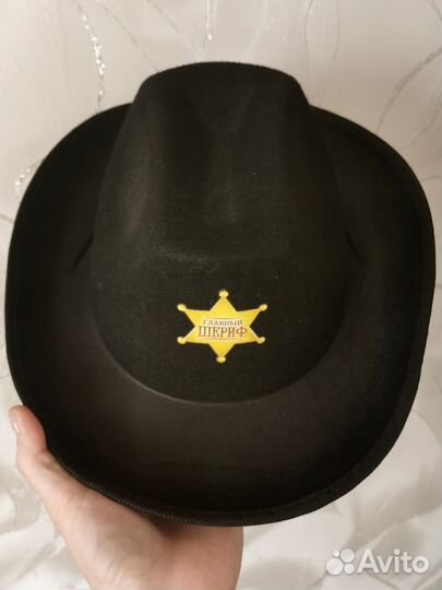 Ковбойская шляпа детская