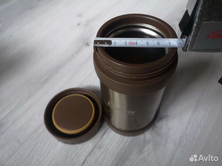 Термос коричневый для еды LA playa 0.5 л