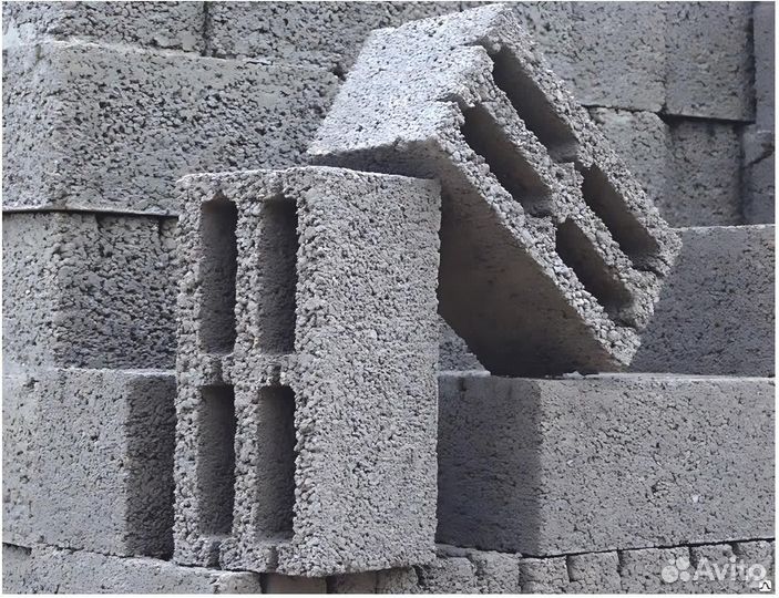 Керамзитоблоки пустотелые в наличии