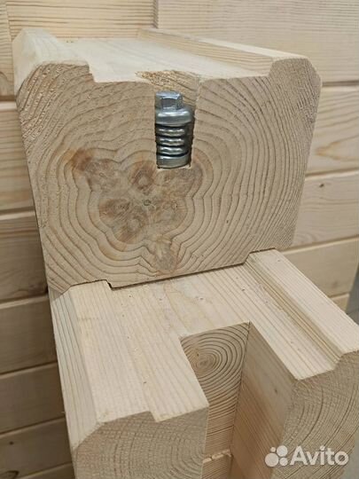 Профилированный брус из кедра