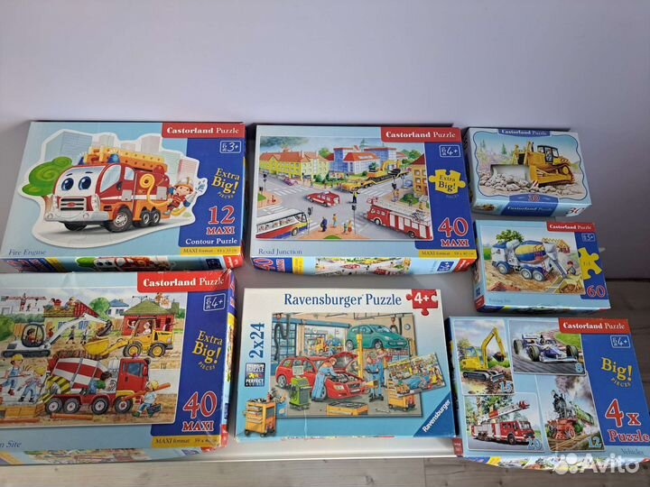 Пазлы Castorland, Ravensburger, Trefi, Peppa Pig