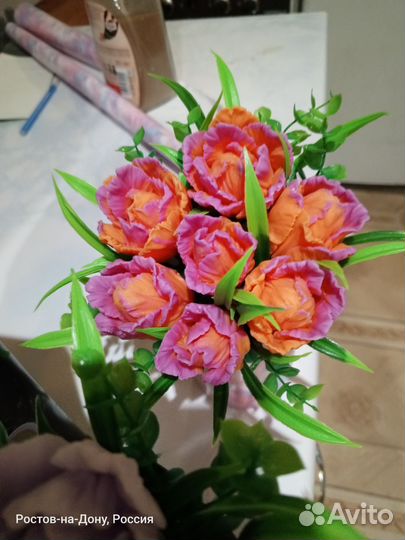 Букет из мыла