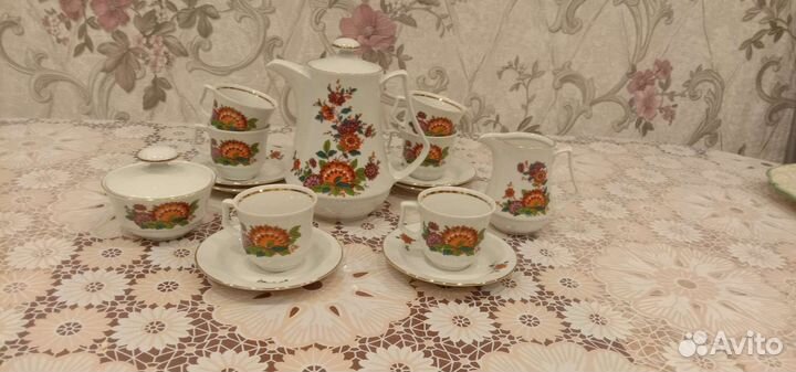 Сервиз кофвйный