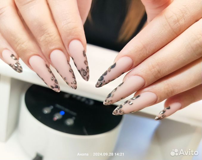 Маникюр укрепление гель