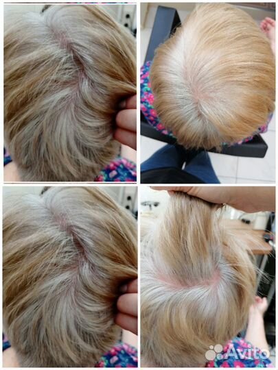 Окрашивание волос модель