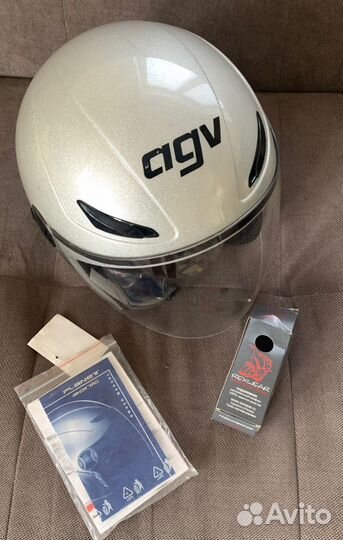 Шлем agv planet + новый подшлемник