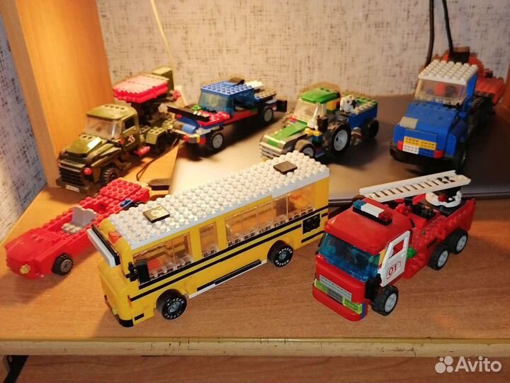 Детские машинки конструктор игрушки бу