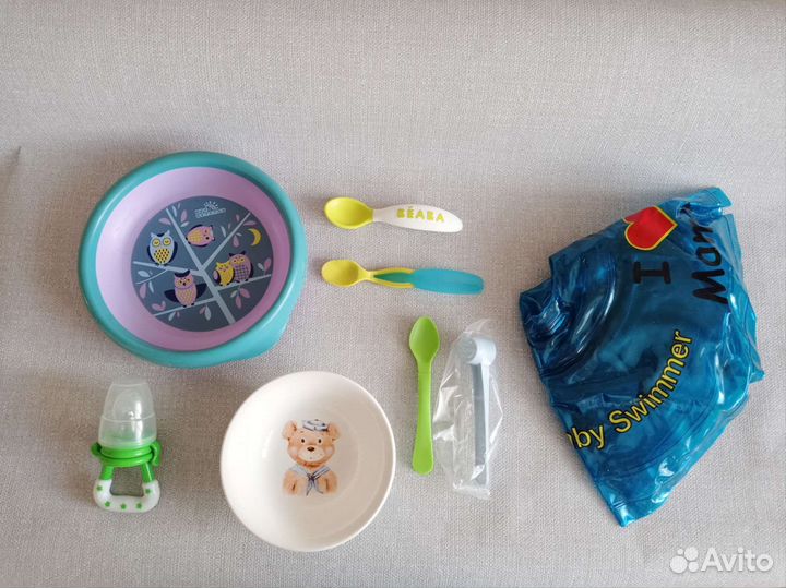 Детская посуда для прикорма. Цена за всё