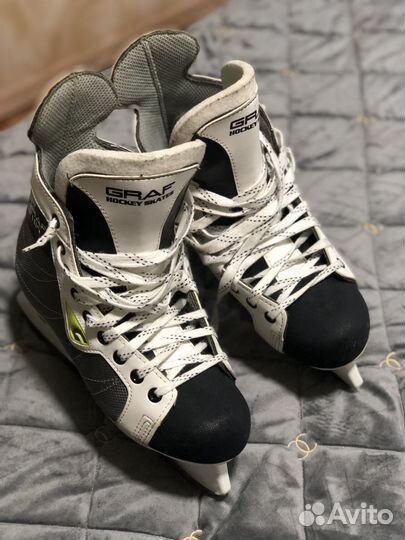 Коньки хоккейные Graf 105. Р.40-41