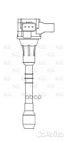 Катушка зажигания для а/м Infiniti QX56 (10) /QX80