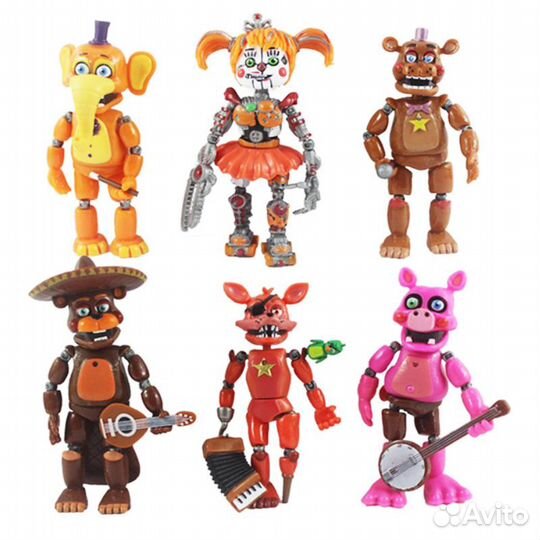 Аниматроник Five nights AT freddy's 6в1 (8132)