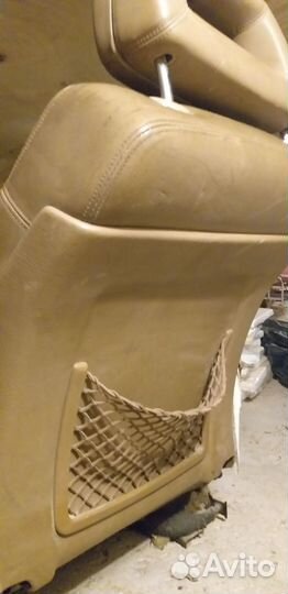 Кожаные передние сиденья на BMV X5