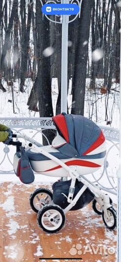 Коляска 2 в 1 adamex