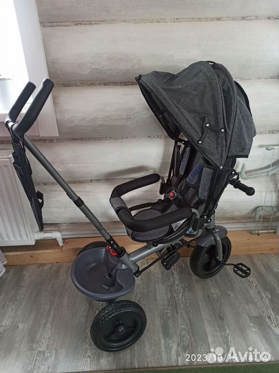 Велосипед коляска с ручкой