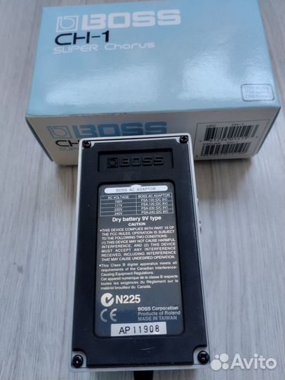 Гитарные педали эффектов Boss, Vox, Dunlop