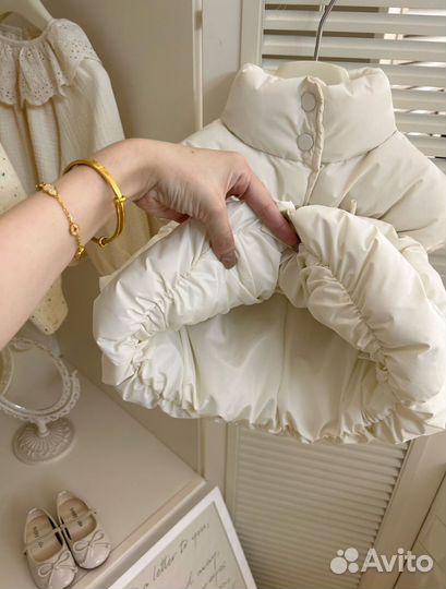 Утепленный жилет для девочки