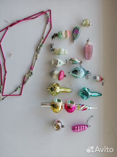 Елочные игрушки СССР