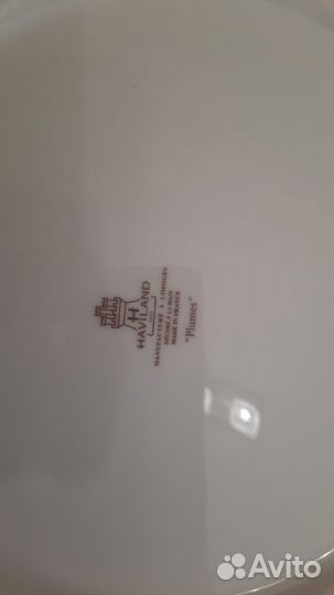 Тарелка 28см Haviland plumes